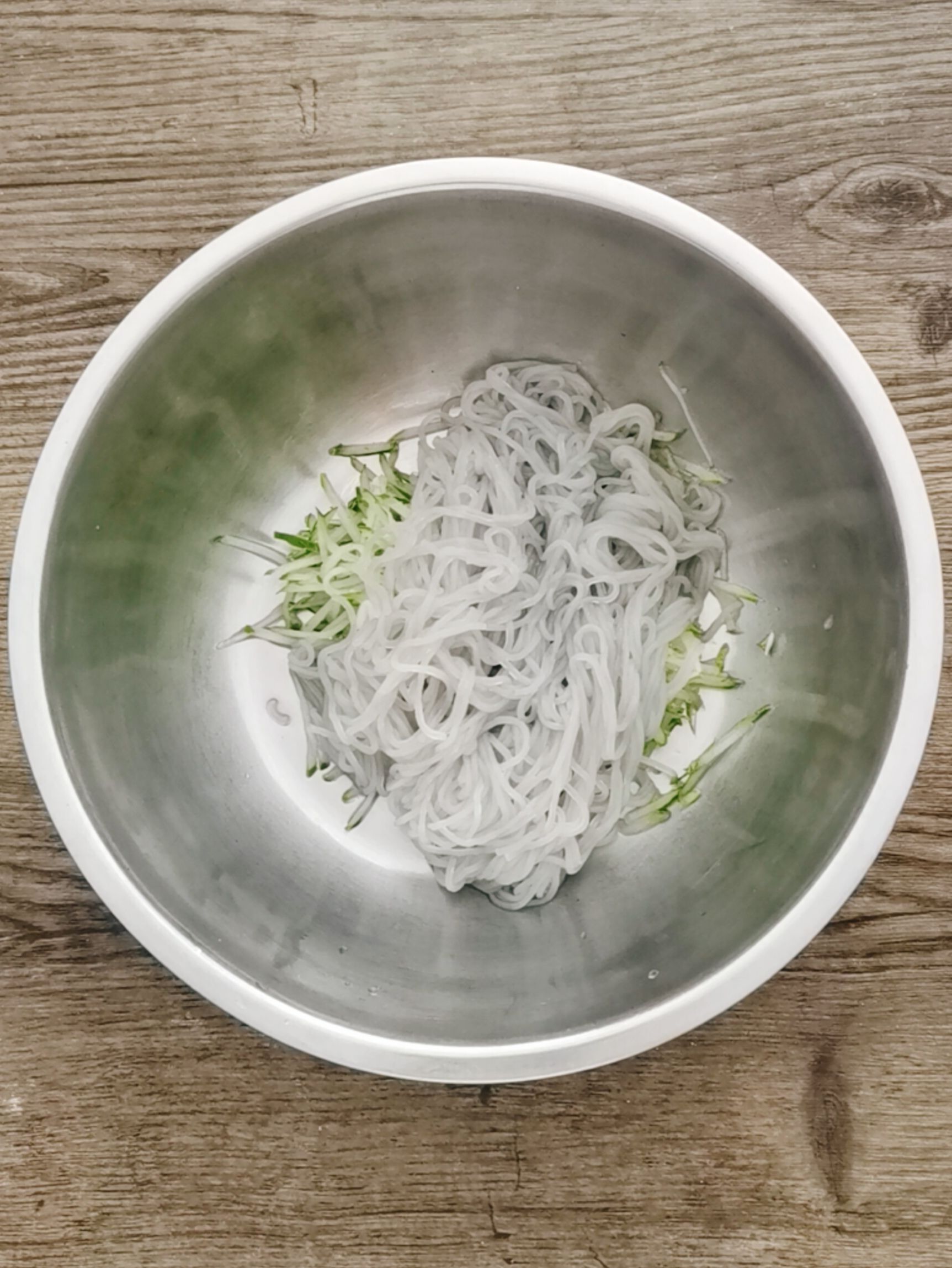 Cucumber Mixed Vermicelli recipe