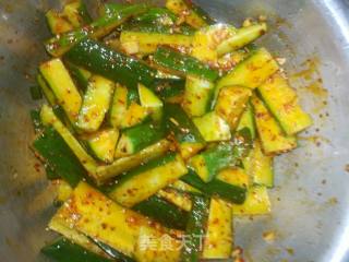 Spicy Cucumber Mix recipe