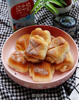 Light Cream Taro Mashed Bread Rolls (hot Seed) recipe