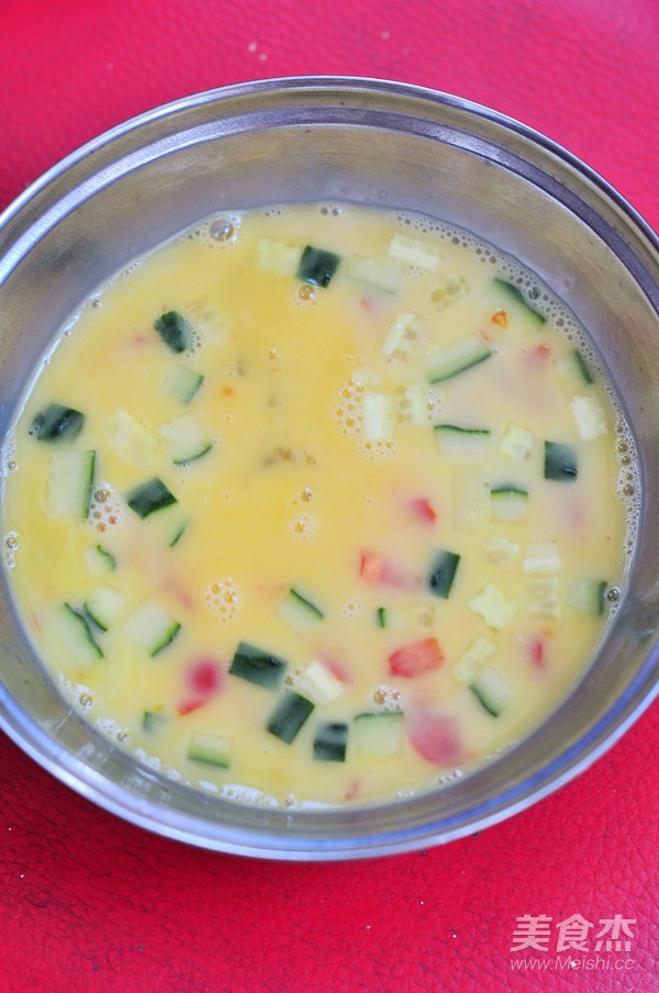 Hand-cooked Egg and Vegetable Breakfast recipe