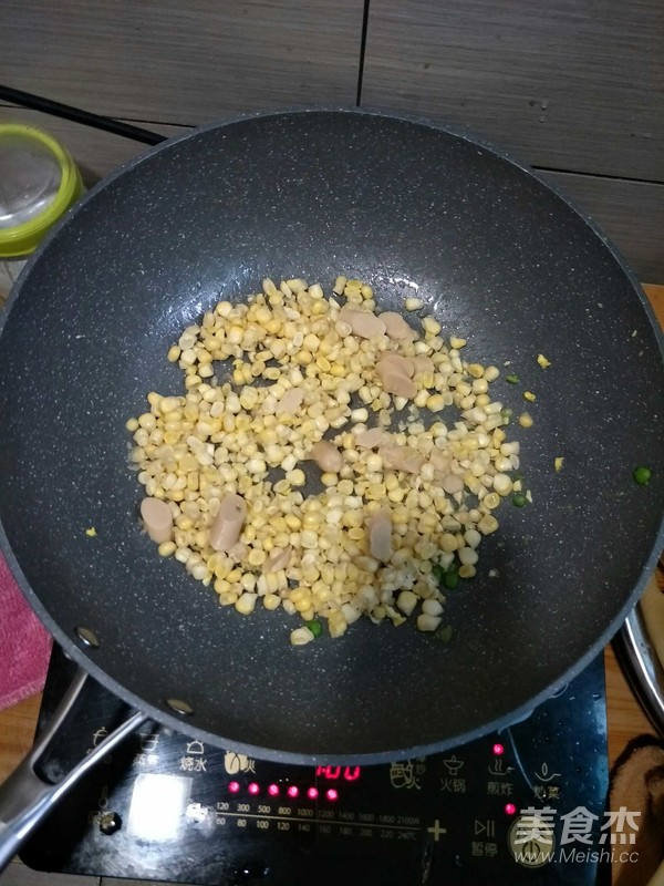 Pineapple Bowl with Beans and Corn Fried Rice recipe