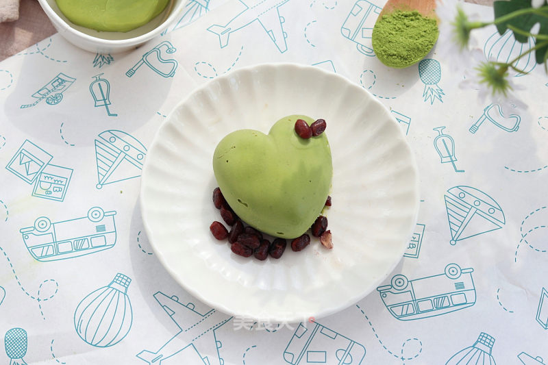 Handmade Matcha Ice Cream, A Touch of Green to Your Heart recipe