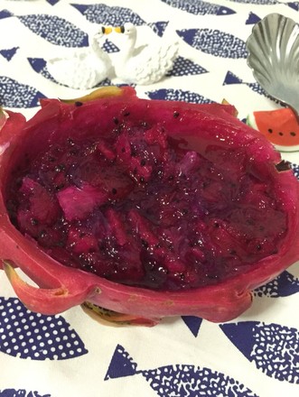 Bird's Nest with Red Pitaya recipe