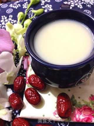 Red Date Soy Milk recipe