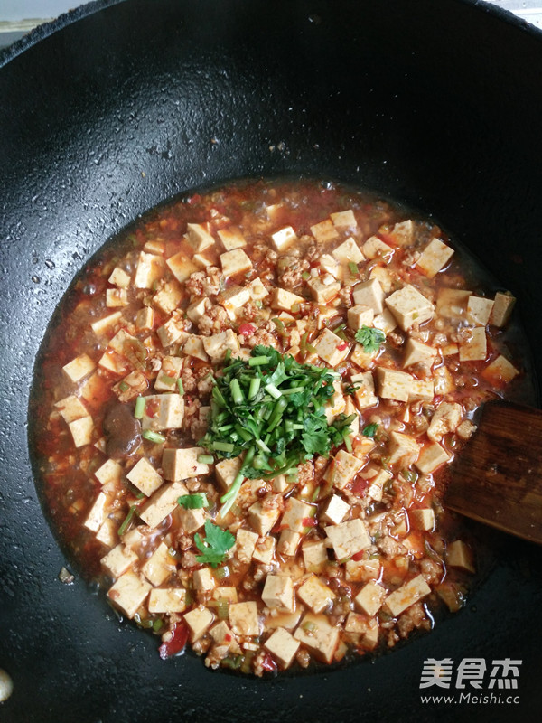 Tofu Noodles with Minced Meat recipe