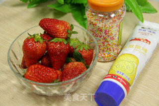 Strawberry Balls with Condensed Milk recipe