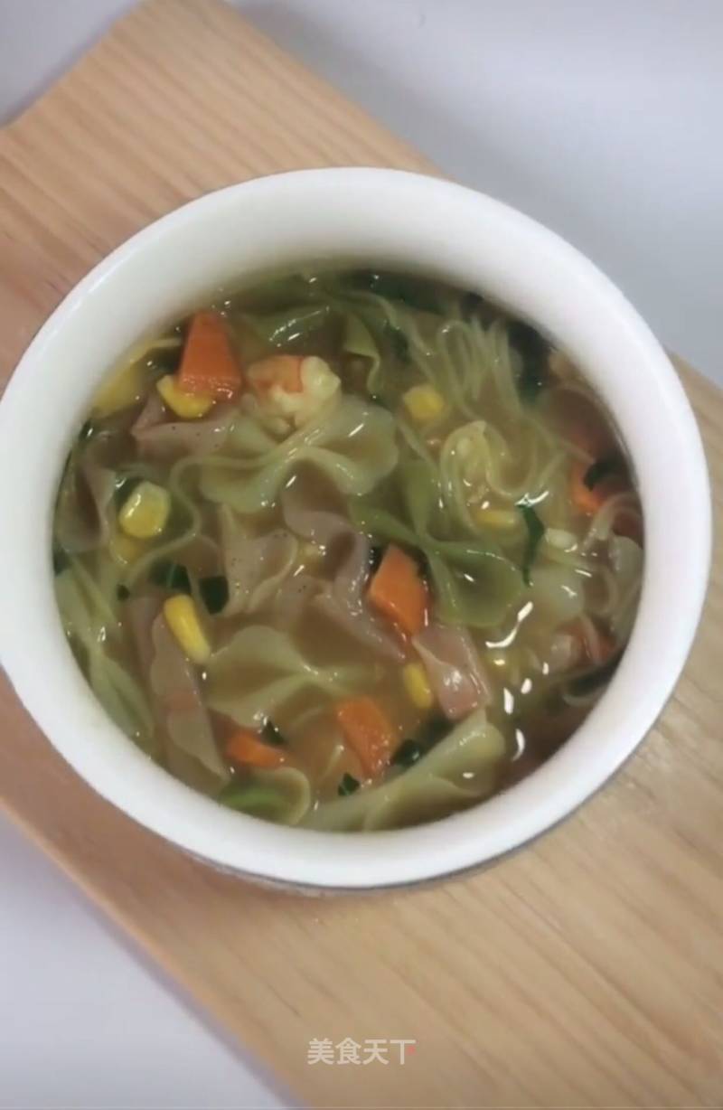 Shrimp Noodles with Curry Vegetables