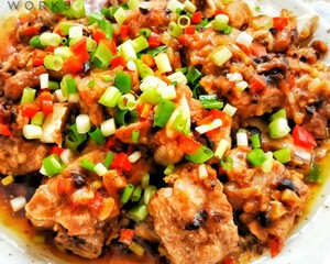 Home Cooking ~ Steamed Pork Ribs with Black Bean Sauce recipe