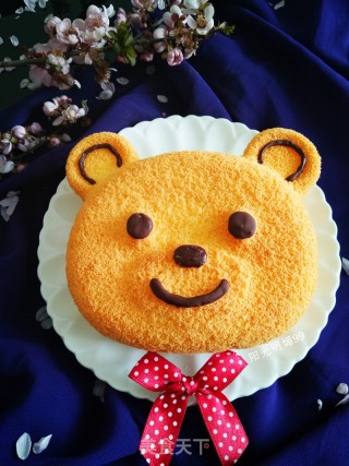 #四session Baking Contest and is Love to Eat Festival#xiaoxiong Chiffon Cake [6 Inches] recipe