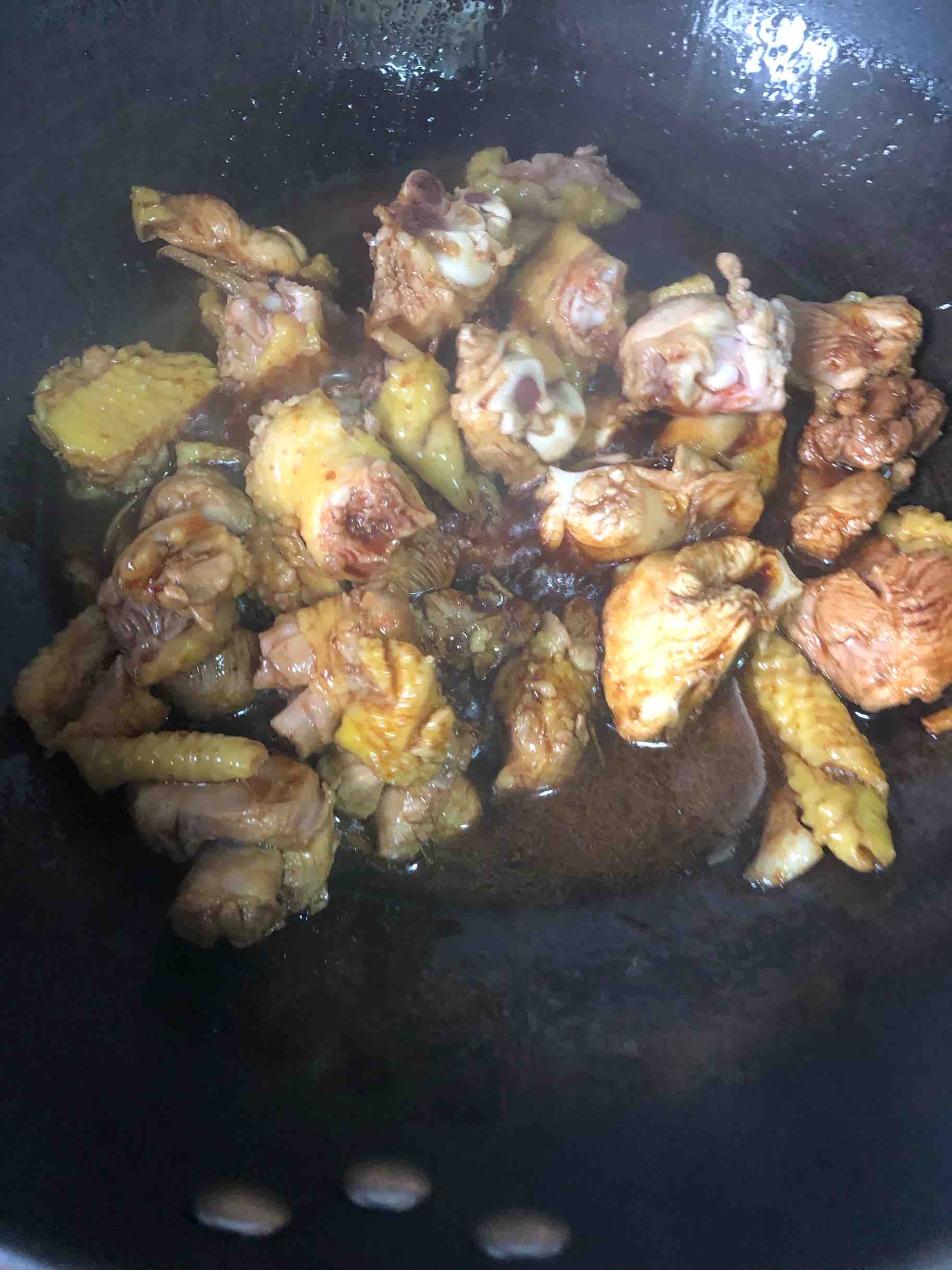 Grilled Chicken with Bamboo Shoots recipe