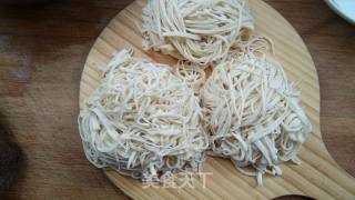 Eggplant Diced Pork Hand Rolled Noodles recipe