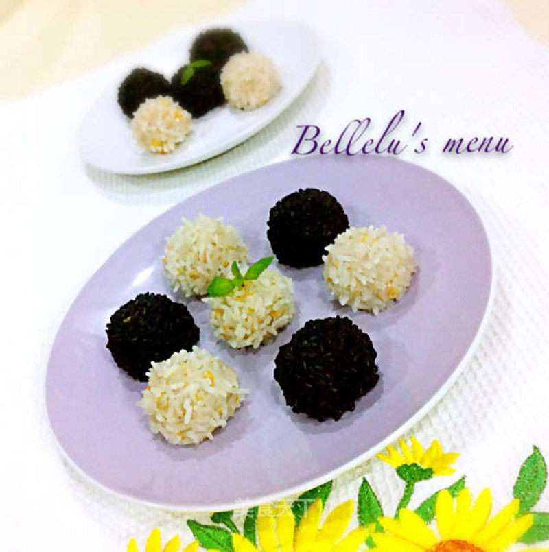 Two-color Pearl Balls recipe