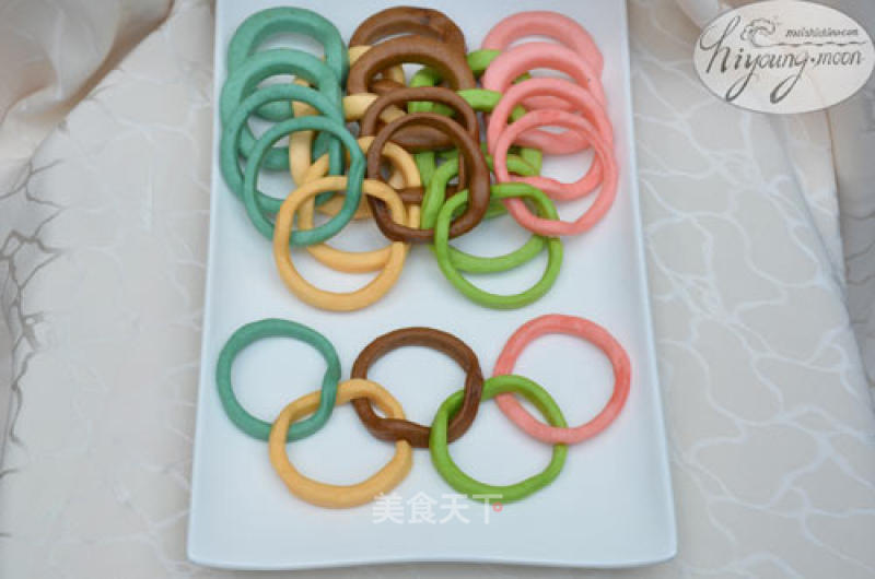 Olympic Ring Cake recipe