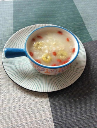 Chrysanthemum and Lily Porridge recipe