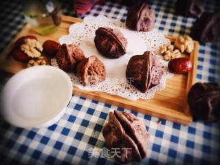 #aca兔子明星大赛#vegetarian Walnut Shortbread~ Walnuts that Do Not Want to be Shortbread are Not A Good Dessert recipe