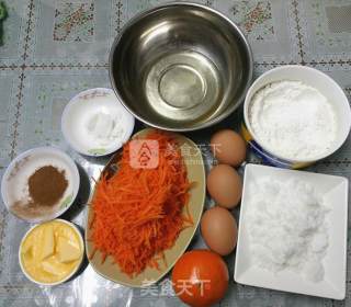 #aca烤明星大赛# Carrot Cheese Walnut Cake recipe