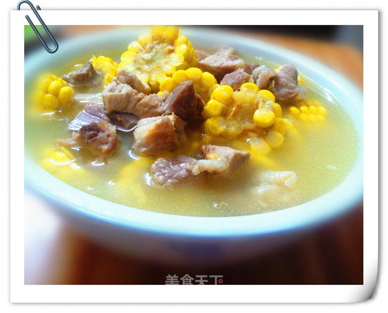 Corn Ribs Soup (healthy Soup, Suitable for The Whole Family) recipe
