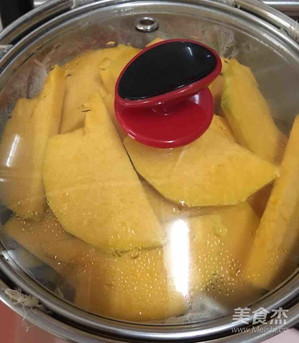 Pumpkin Glutinous Rice Cake recipe