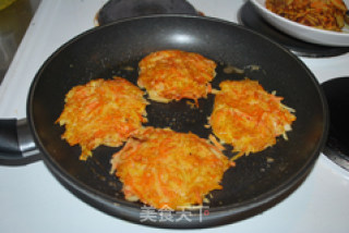 Potato and Carrot Pancakes recipe