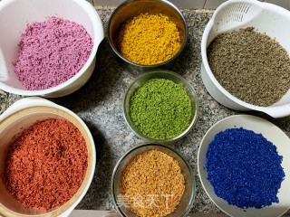 An Upgraded Version of Zhuang's Five-color Glutinous Rice-rainbow Glutinous Rice recipe