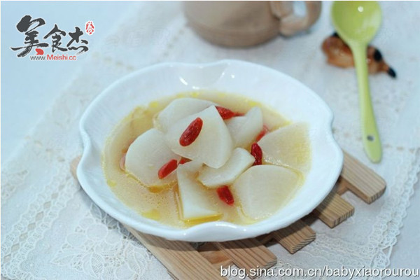 Simmered Radish in Chicken Broth recipe