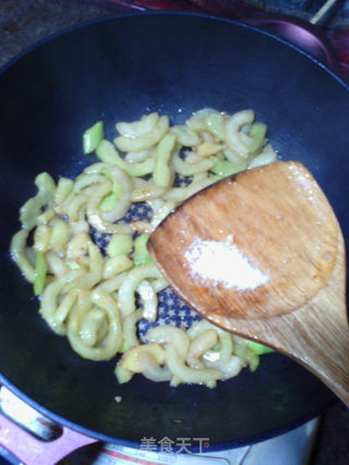 Vegetarian Fried Cucumber recipe