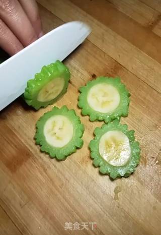 Honey Banana Bitter Gourd recipe