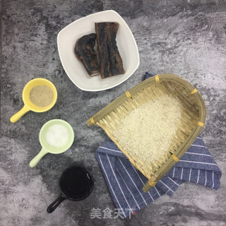 Steamed Rice with Soy Sauce and Pork recipe