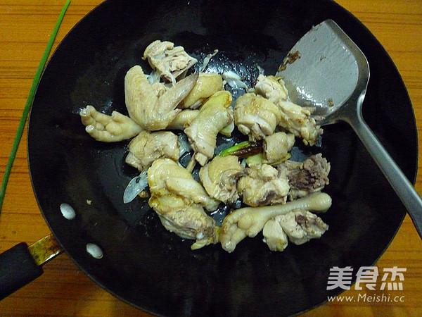 Braised Chicken Nuggets with Rice Wine recipe