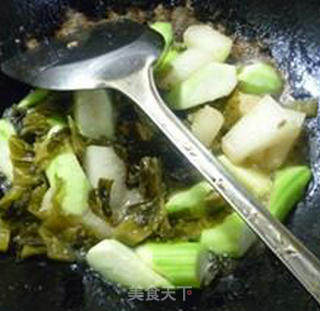 Stir-fried Double Melon with Sauerkraut and Shrimp recipe