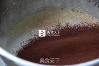 Take Away The Monotony of The Chiffon in Exchange for The Tenderness of Hokkaido-chocolate Hokkaido Chiffon recipe