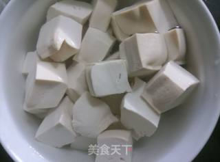 #trust之美# Fried Tofu with Cumin and Green Garlic recipe