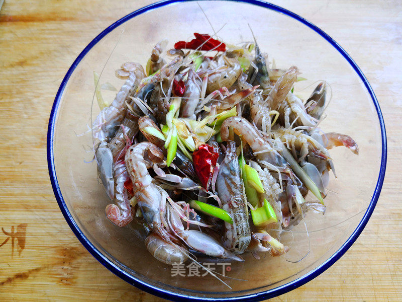 Raw Shrimp Gaba recipe