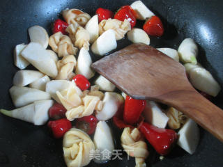 Stir-fried Rice White with Pickled Pepper Thousand Sheets recipe