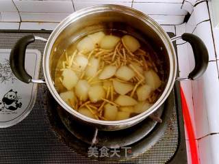 Stewed Autumn Pears with Houttuynia Cordata recipe