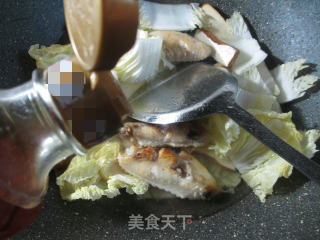 Braised Chinese Cabbage with Fragrant Dried Medium Fin recipe