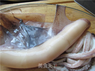 Squid with Sweet Chili Sauce recipe