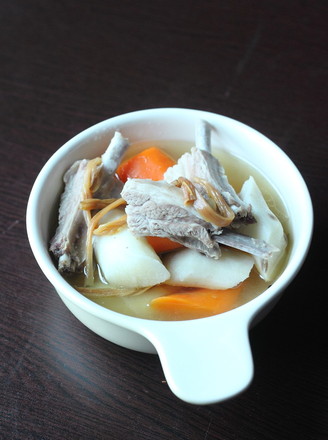 The Most Warm and Nourishing Yam Lamb Chop Soup in Autumn and Winter recipe