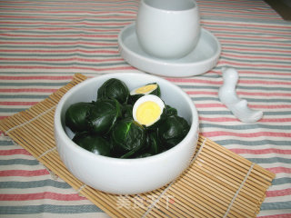 Spinach Quail Eggs recipe