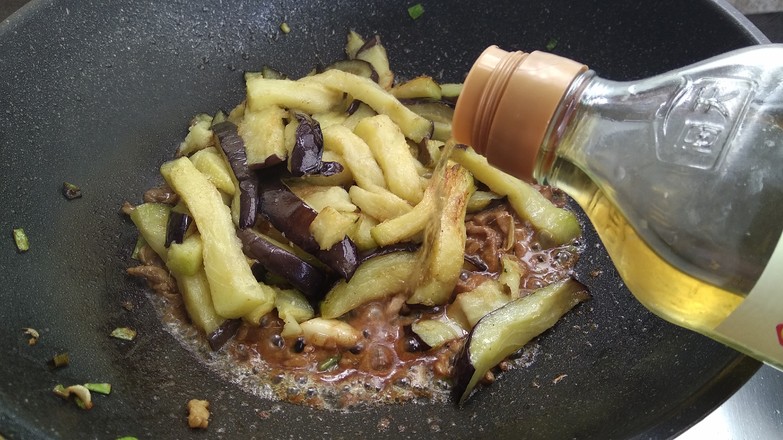 Stir-fried Shredded Pork with Eggplant recipe