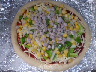 Tenderloin Corn Pizza recipe