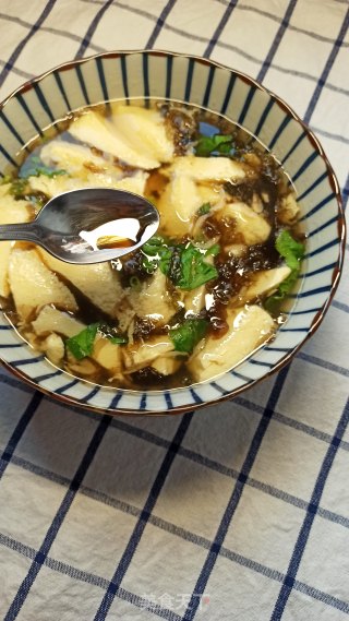 Seaweed Custard Soup recipe