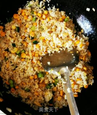 Bento Corn Kernels Fried Rice recipe