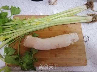 Fried Pleurotus Eryngii with Parsley recipe