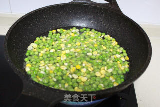 Fried Pea Corn Kernels recipe