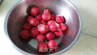 Rock Sugar Hawthorn---a Sweet and Sour Appetizing Snack recipe