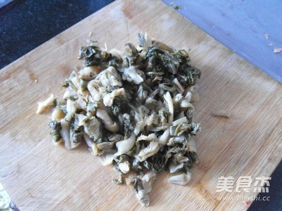 Dried Cabbage with Bean Curd Vermicelli recipe