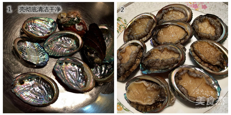 Steamed Abalone with Garlic recipe
