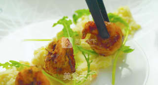 Thai Style Fried Shrimp with Mashed Potatoes recipe