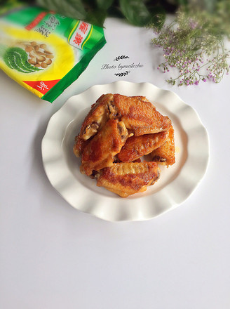 Pan-fried Chicken Wings recipe